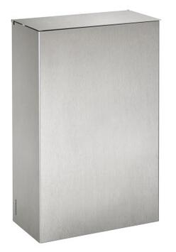 POUBELLE MURALE AXOS EN INOX BROSSÉ 20L AVEC COUVERCLE