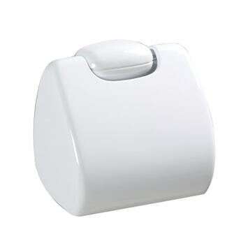 PORTE-ROULEAU PAPIER HYGIÉNIQUE ROSSIGNOL SANIPLA BLANC EN PLASTIQUE