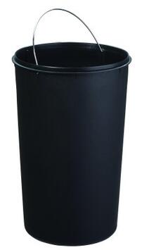 SEAU EN PLASTIQUE POLYPROPYLÈNE 40L AVEC ANSE MÉTALLIQUE POUR POUBELLE SALSA