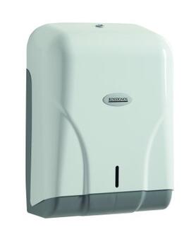 DISTRIBUTEUR ESSUIE-MAINS ROSSIGNOL 400 FEUILLES ABS BLANC