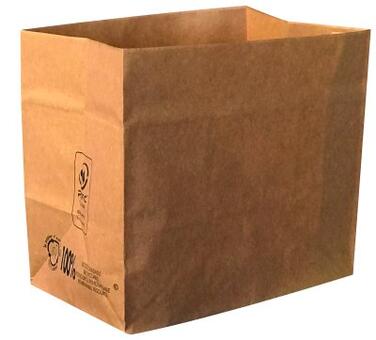 LOT DE 50 SACS EN PAPIER BRUN RECYCLÉ 50GR - 100% BIODÉGRADABLE