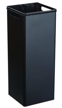 SEAU EN MÉTAL 40L GRIS MANGANÈSE POUR TRI CUBATRI - 2 POIGNÉES