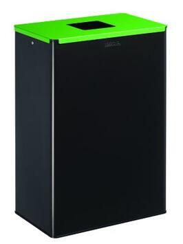 POUBELLE DE TRI SÉLECTIF 60L CALITRI MANGA VERT JAUNE