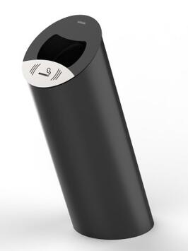 CORBEILLE PIZ EXTREME 85L GRIS MANGANÈSE, ACIER GALVANISÉ, ANTI-UV