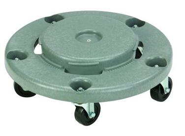 SOCLE À ROULETTES POUR COLLECTEUR 120L BARELLA GRIS