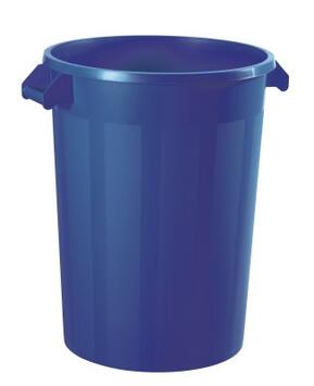 COLLECTEUR ALIMENTAIRE POLYÉTHYLÈNE 100L BLEU