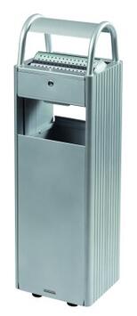 CORBEILLE SUR PIED KOPA 30L AVEC CENDRIER 6L GRIS