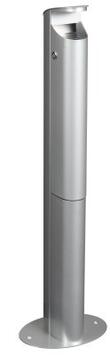 CENDRIER SUR PIEDS KOA 2.5L GRIS MÉTAL ANTI-CORROSION