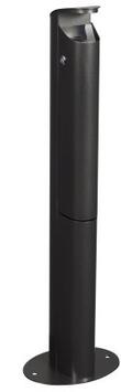 CENDRIER SUR PIED 2.5L GRIS MANGANÈSE ANTI-CORROSION ET UV