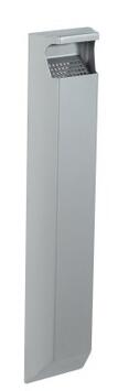 CENDRIER MURAL ARKEA 3L GRIS MÉTAL 9006 SANS SERRURE