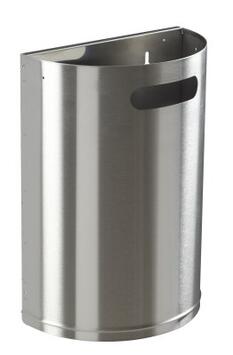CORBEILLE DÉTACHABLE 20L INOX BROSSÉ ARKEAINOX AISI 304