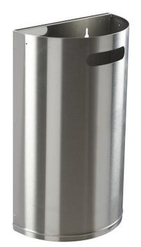 CORBEILLE DÉTACHABLE 40L INOX BROSSE ARKEA - AISI 304 (18/10)
