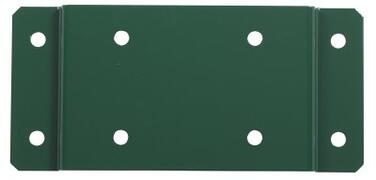 PLAQUE DE FIXATION MURALE VERT MOUSSE 6005 POUR ECOLLECTO - ACIER ANTI-UV