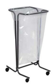 SUPPORT SAC TUBULAIRE 110L SUR ROULETTES - TUBAG