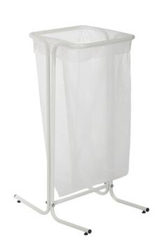SUPPORT SAC 110L TUBULAIRE SUR PIED TUBAG BLANC - ACIER ANTI-UV