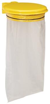SUPPORT SAC 110L JAUNE AVEC COUVERCLE - COLLECMUR EXTREME