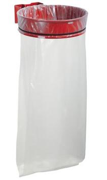 SUPPORT SAC 110L SANS COUVERCLE ECOLLECTO EXTREME ROUGE - ACIER GALVANISÉ