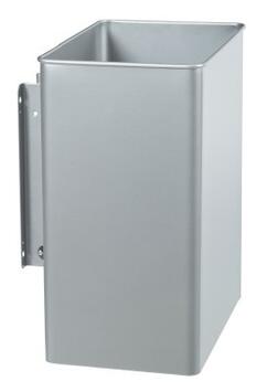 CORBEILLE MURALE PIVOTANTE RECTANGULAIRE TOURNY - 27L - GRIS
