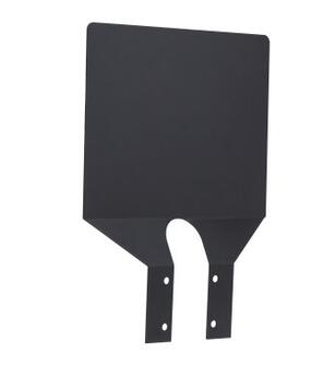 PLAQUE SIGNALÉTIQUE TRI SÉLECTIF POUR POTEAU - ACIER ANTI-UV 2MM - LOT DE 2