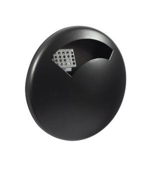 CENDRIER MURAL DISCO 0.5L INOX GRIS MANGANÈSE ÉCRASE MÉGOTS
