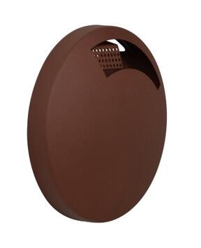 CENDRIER MURAL 1.5L EFFET CORTEN AVEC GRILLE ANTI-UV