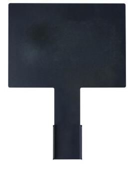 PLAQUE SIGNALÉTIQUE CITWIN PREMIUM AVEC STICKERS GRIS - ANTICORROSION