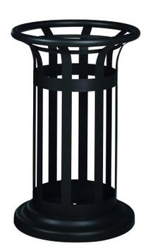 CORBEILLE TULIPE VIGI À POSER OU FIXER 60L ACIER ANTI-UV