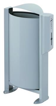 DISTRIBUTEUR CANIN ARKEA AVEC 200 SACS 60L ANTI-UV GRIS