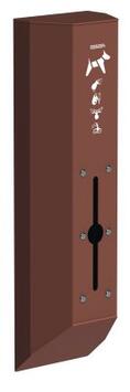 DISTRIBUTEUR MURAL ARKEA CANIN 200 SACS EFFET CORTEN ANTI-UV