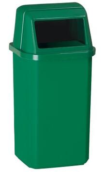 CORBEILLE MURALE PROXIMI VERT 23L - POLYPROPYLÈNE RECYCLÉ ANTI-UV