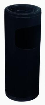 CORBEILLE AVEC CENDRIER AMOVIBLE CENDEO 12,5L/0,15L NOIR