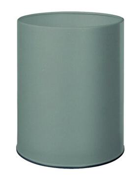 CORBEILLE À PAPIER PAPEA - 8L - ACIER GRIS MÉTAL 9006
