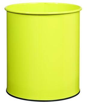 CORBEILLE À PAPIER POUDRE ANTI-UV 15L JAUNE SOUFRE