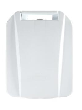 POUBELLE MOBILE À PÉDALE MOBILY 60L BLANC - TRI SÉLECTIF
