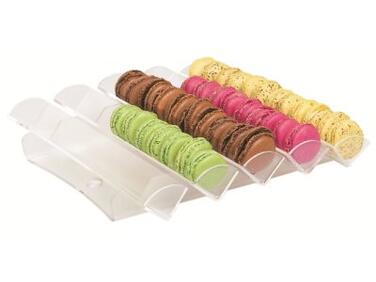 PORTE-MACARONS MATFER TRANSPARENT 5 RANGS