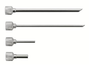 JEU 4 AIGUILLES D'INJECTION 3 5MM SIPHON TAILLES 3 11CM