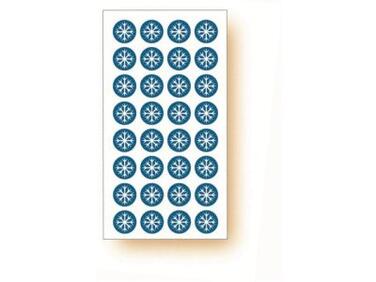 ÉTIQUETTES FLOCON POUR PRODUITS CONGELÉS 23 MM X120