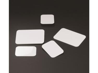ÉTIQUETTES BLANCHES PVC 10X7 CM X10