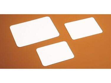 ÉTIQUETTES BLANCHES PVC 7X5 CM X10