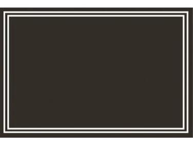 ARDOISINES NOIRES PVC 12X8 CM X10