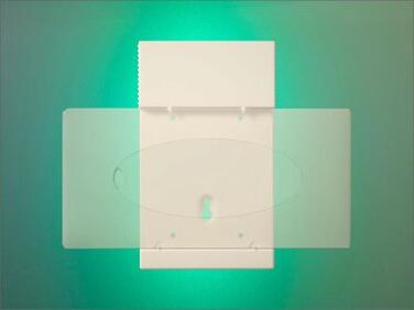 SUPPORT UNIVERSEL BLANC POUR BOITE GANTS ET MOUCHOIRS