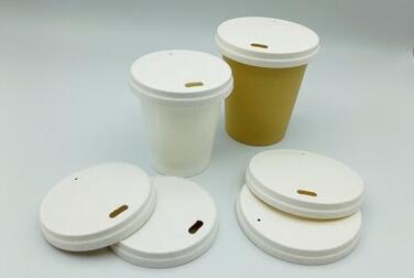 COUVERCLES PLATS EN PAPIER POUR GOBELETS Ø 77 MM X1000