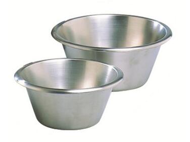 BASSINE INOX FOND PLAT 16 CM