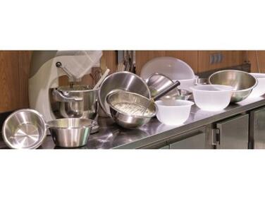 BASSINE INOX FOND PLAT 20 CM