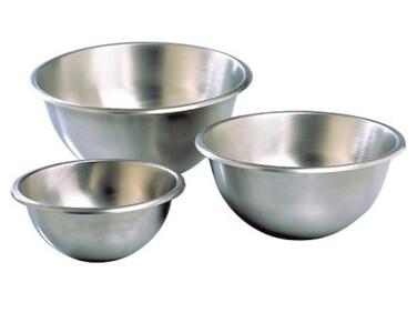 BASSINE INOX HÉMISPHÉRIQUE 20 CM