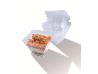 VERRINES ENTRÉES ET DESSERTS PADOGA 80X80X63 MM 20 CL X240