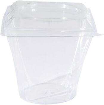 VERRINES ENTRÉES ET DESSERTS ROSACE 73X73 MM 24 CL X360