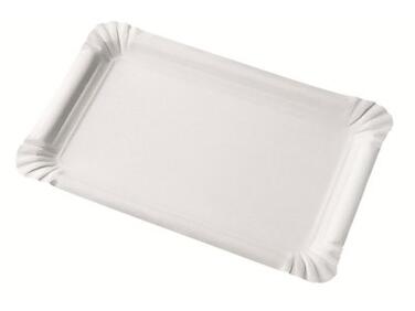 PLATEAUX EN CARTON BLANC RECYCLÉ 10X16 CM X3000