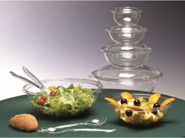 COUVERCLES EN RPET CRISTAL Ø 23 CM X100