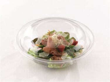 SALADIERS EN RPET CRISTAL Ø 18 CM HAUTEUR 7,5 CM 100 CL X360